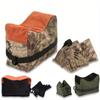 1pc Outdoor Bike Front Rear Bag Support Rifle Sandbag Set Portable Sniper Hunting Tactical Gun Rest Target Stand CS Shooting Bag