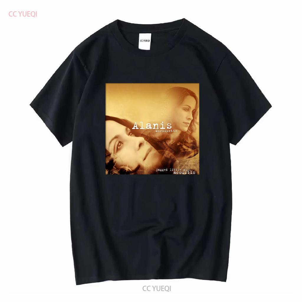 Alanis Morissette T Shirt Father day gift new best Dad vintage Washed Casual Stretched Slightly homme Breathable Stylish