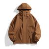 Jacket Men's Autumn New Hooded Windproof and Waterproof Multi-zipper Jacket Couple Fashion Outdoor Casual Top