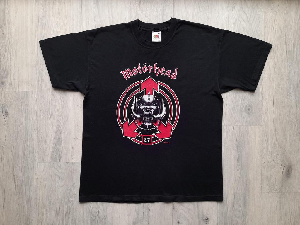 Vintage Motorhead 27 Anniversary Band Tee XL Motörhead Born to Lose, Live to Win Vintage T-Shirt