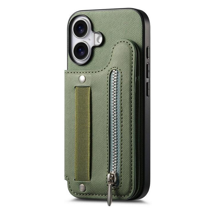 Luxury Case for Oneplus 15 5G Wristband Leather Wallet Zipper RFID Funda for OnePlus 13 13R Back Cover One Plus ACE 5 Pro Etui