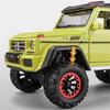 1/24 BENZ G500 4x4 литые шины модель автомобиля литые металлические игрушечные внедорожники модель автомобиля высокая имитация звук и свет детские подарки