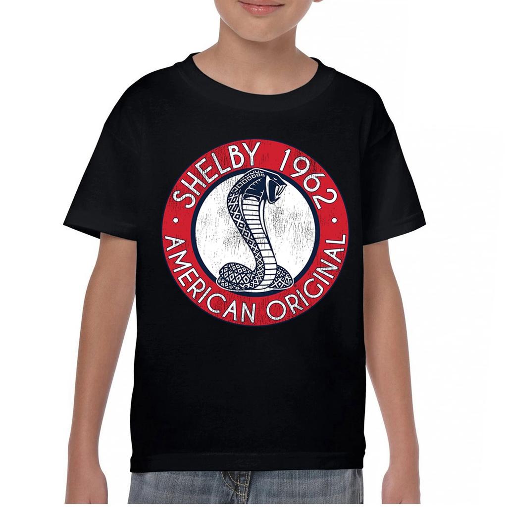 1962 Shelby American Original Youth kids boys T-Shirt Mustang Cobra GT GT500 Ford Kids