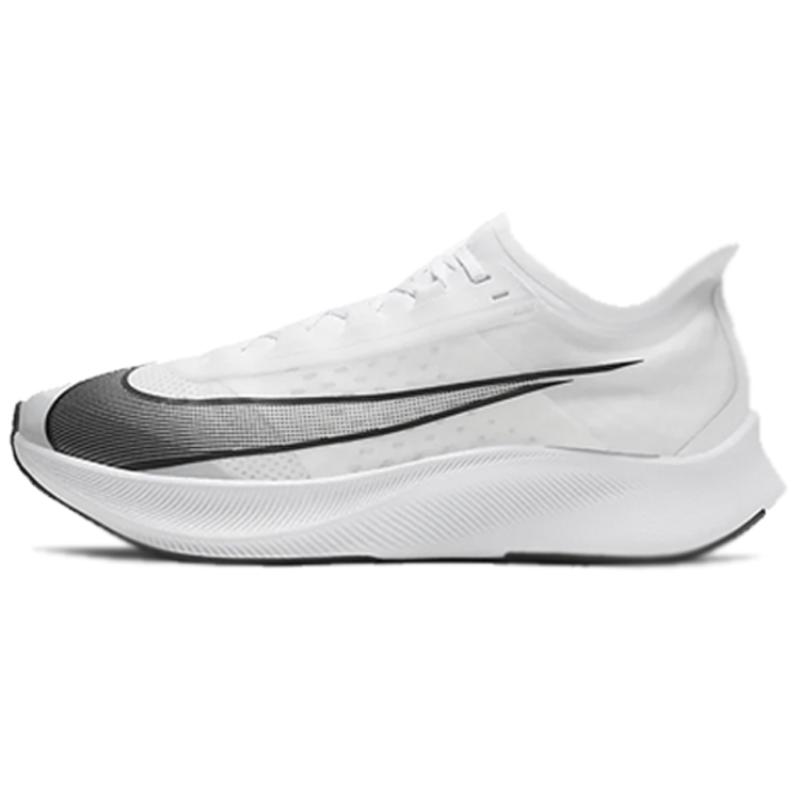 Nike Zoom Fly 3 White Black Sneakers Casual AT8240-100