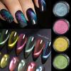 Nail Art Chameleon Cat Eye Powder, Magic Laser Polarized Chameleon Cat Eye Magnetic Powder, Strong Magnetic Powder