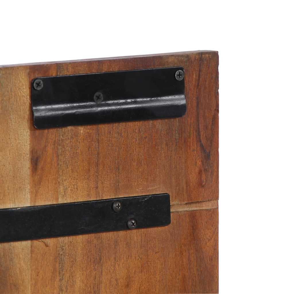 Headboard Multicolored 120 cm Solid Reclaimed Wood