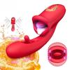 Женский Сосущий Язык Лижущий Похлопывающий Дилдо Вибратор Клитор G-точка Стимулятор Киски Вагинальный Мастурбатор Секс-Игрушки для Пар