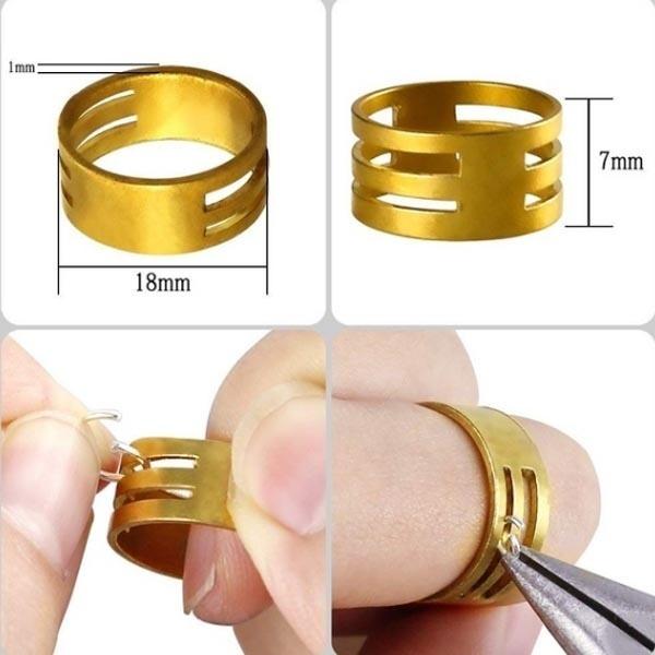 1 компл.. DIY Ювелирная фурнитура набор инструментов для изготовления и ремонта ювелирных изделий набор плоскогубцев бусины проволочный стартер