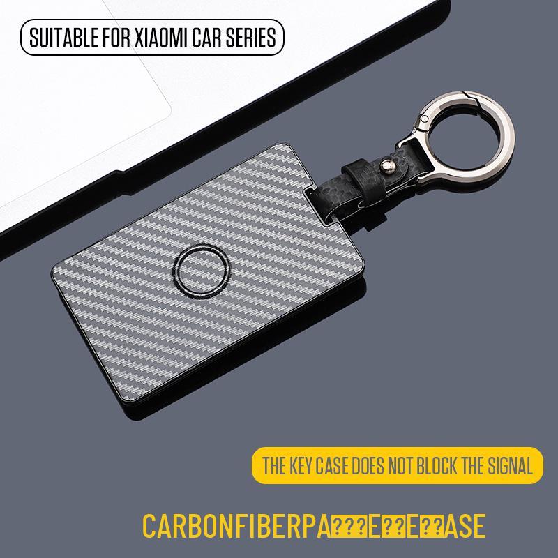 Чехол для ключей и держатель для карт Xiaomi Car SU7/YU7 2024-2025, корпус из углеродного волокна