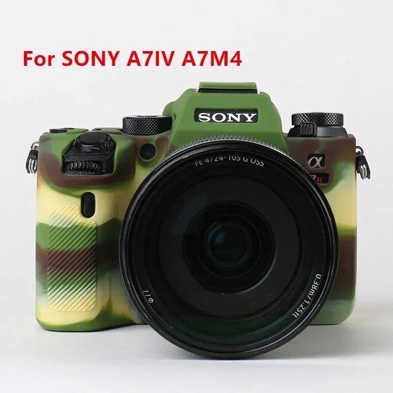 Силиконовый чехол для камеры Sony A7IV A7M4 A7c A7R A7 A7S Mark III IV A7SIII A7III A7RIII A7RIV