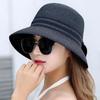 Sun Hat Women Summer Sunshade Sun Hat Beach Hat Bow Cool Hat Casual Fisherman Hat