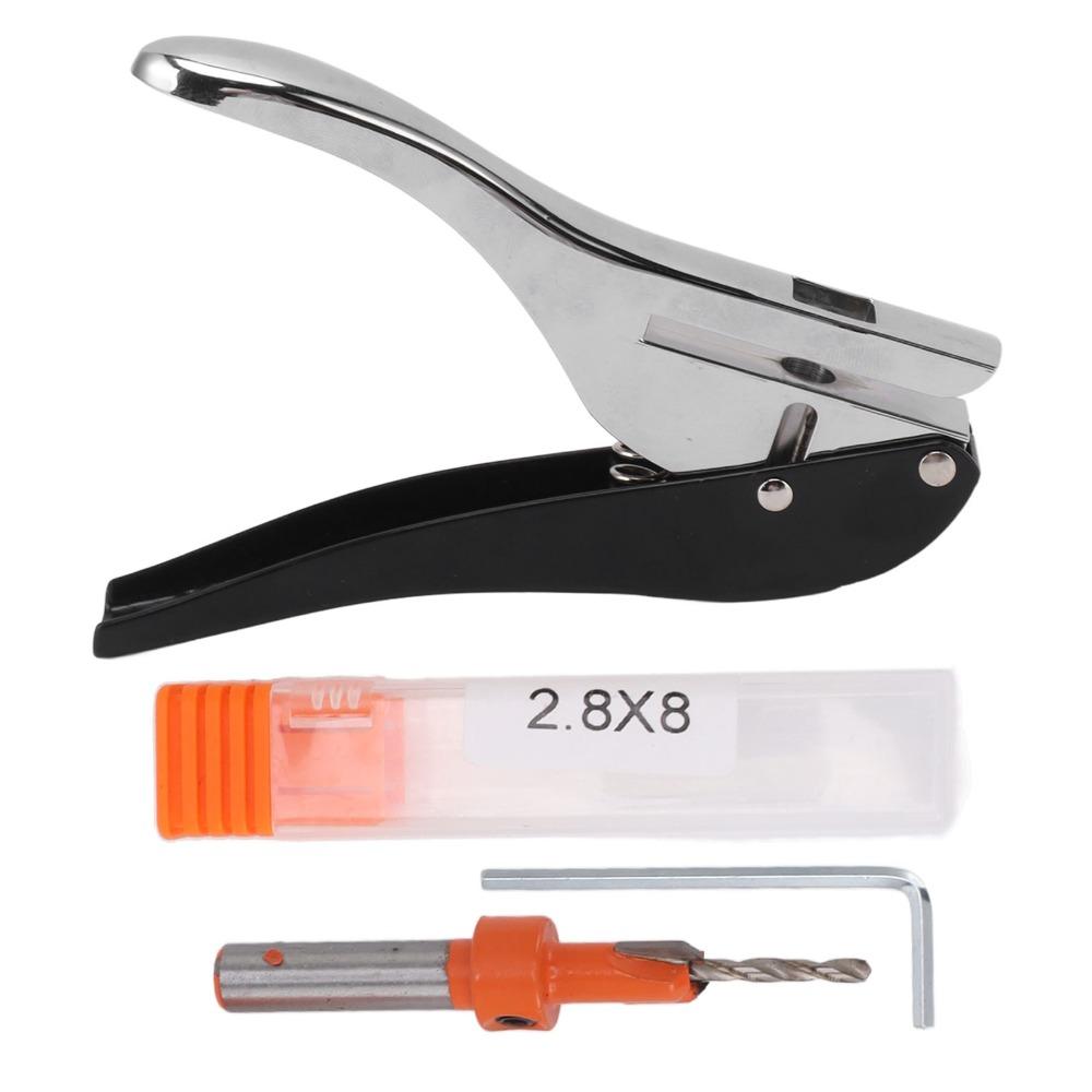 Hand Held Hole Punch Tool Accurate Positioning Hole Punching Plier Hole Punch Plier  Leather