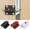 10 ШТ. Мебельная кнопка безопасности Автоматическая защелка для сплошной двери Защелка-присоска для дверцы шкафа Замок Дверные задвижки