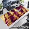 Custom Name Text Mouse Pad Brisbane Broncos Personalized Desk Pad For Work And Gaming