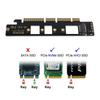 Адаптер xiwai NGFF NVME AHCI SSD to 16x 4X для 110 мм 80 мм SSD M.2 M-Key PCI-E 3.0