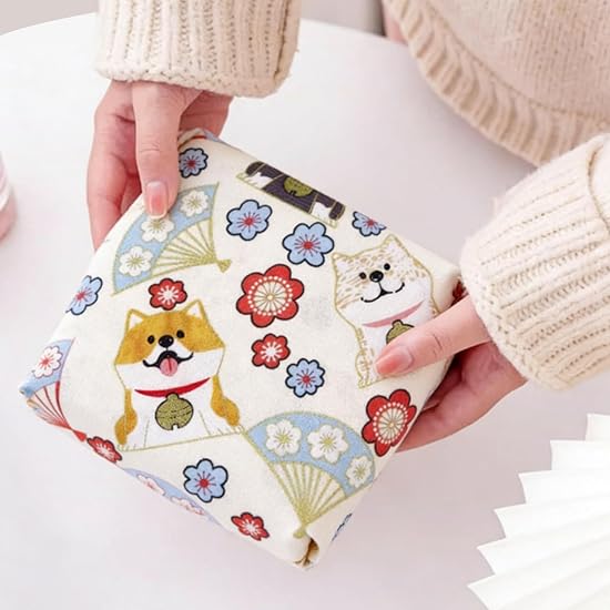 Tree of Life Furoshiki Wrapping Cloth 80×80cm Cherry Blossom Dog Folding Fan Japanese Pattern Large 