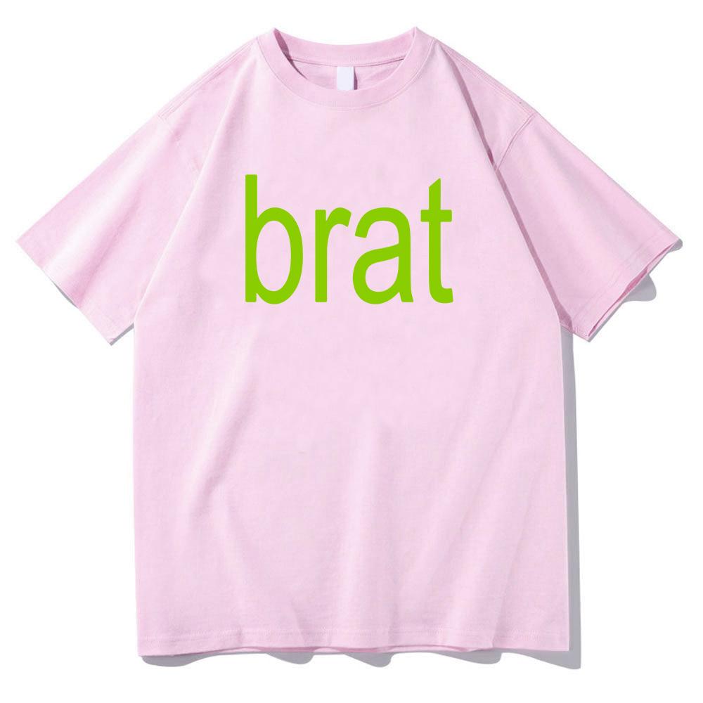 Brat Album 2024 Tour T-shirt Charli XCX with Special Guest Shygirl Tee-shirt Casual Cotton High Quality Women Tshirt Unisex Tees
