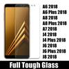 9H 2.5D Tempered Glass For Samsung Galaxy A6 A7 A8 2018 J8 J7 J6 J4 Plus 2018 Screen Protector Film