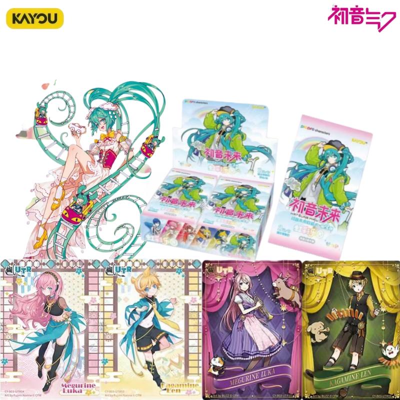 New Product Hatsune Miku Rainbow Park Series Cards Official Genuine Anime Peripheral Collection Toy Cards Festival Gift