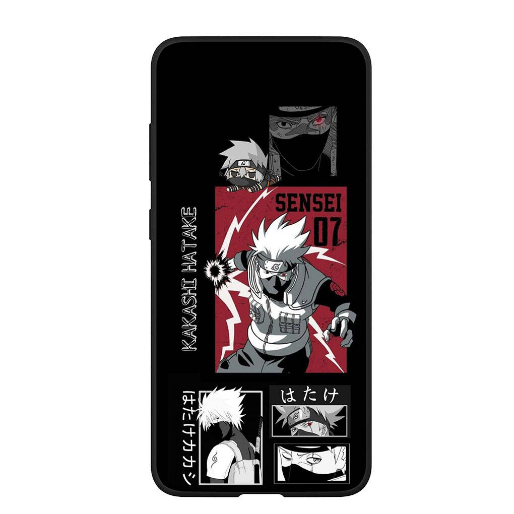 Phone Case for iPhone 17 15 16 Plus Xiaomi Poco X7 X6 F8 F7 C85 C75 C71 Redmi Note 14 12 11 13 Pro Max A4 14C 13C 15C Kakashi Hatake Silicone Narutos