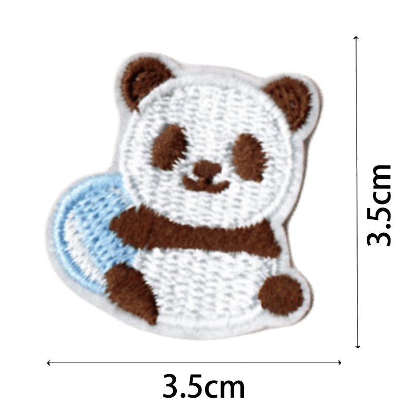 Embroidery Cloth Sticker Cartoon Animal Flower Embroidery Sticker Patch Hole Sticker Decorative Sticker Patch Patch Sticker