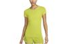 Nike T Shirts Women's Cactus Green Crew Neck Moderate Straight Fit DD0589-308