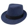 Gentleman'S Straw Hat Hawaiian Hat Short Brim Spring Summer Visor Churchill Jazz Hat Men'S And Women'S