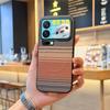 Магнитный чехол из углеродного волокна для телефона Xiaomi 17 Pro Max 17Pro 15T, противоударный, с ремешком, подставкой, защита, тонкий, для беспроводной зарядки