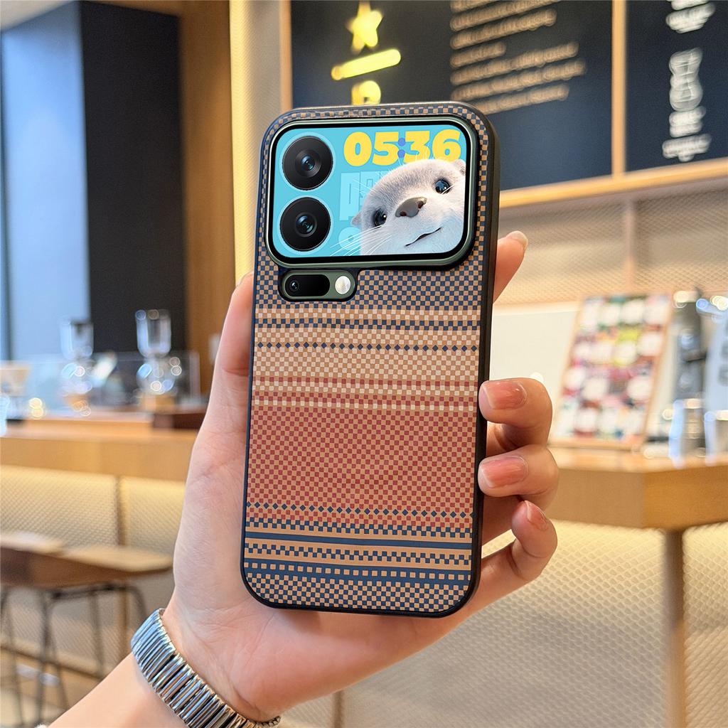 Магнитный чехол из углеродного волокна для телефона Xiaomi 17 Pro Max 17Pro 15T, противоударный, с ремешком, подставкой, защита, тонкий, для беспроводной зарядки