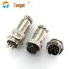20mm GX20 Aviation Plug Connector: 2 To 12 Pin Options