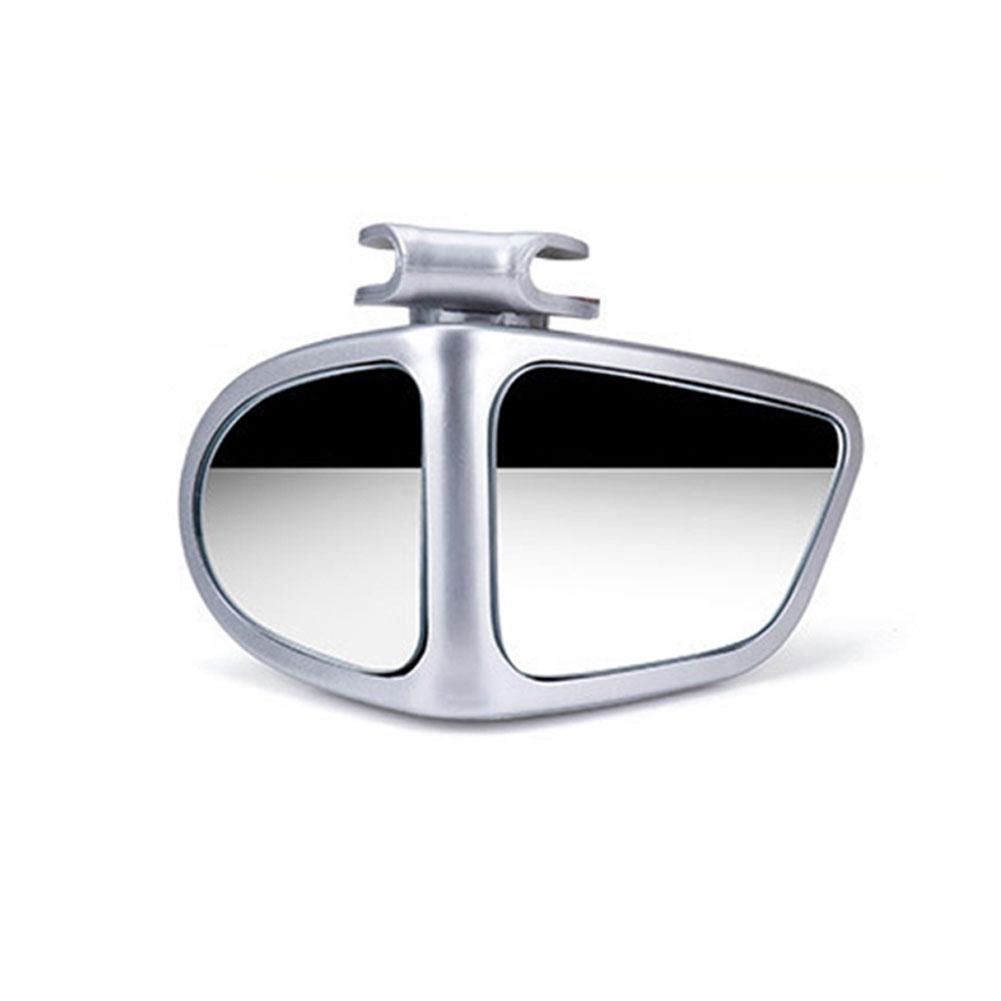 360-градусное HD автомобильное зеркало для слепых зон, вращающееся регулируемое 2-стороннее широкоугольное внешнее автомобильное зеркало заднего вида, парковочное зеркало