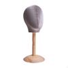 Manikin Head Model, Wig Display Portable Hat Head, Stand for Barbershop