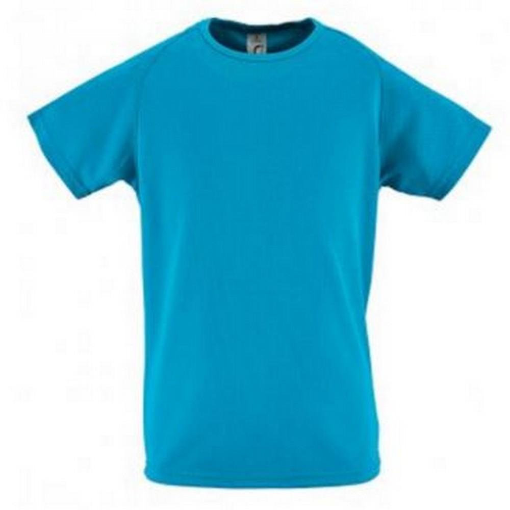 SOLS Childrens/Kids Sporty Unisex Short Sleeve T-Shirt