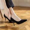 Women Shoes New Women Pumps Suede High Heels Shoes Fashion Office Stiletto Party Shoes Female Comfort Women Heels