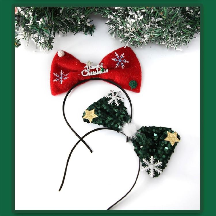 Сезонные повязки на голову для рождественской вечеринки для детей и взрослых, праздничный аксессуар для волос для праздничных вечеринок и торжеств