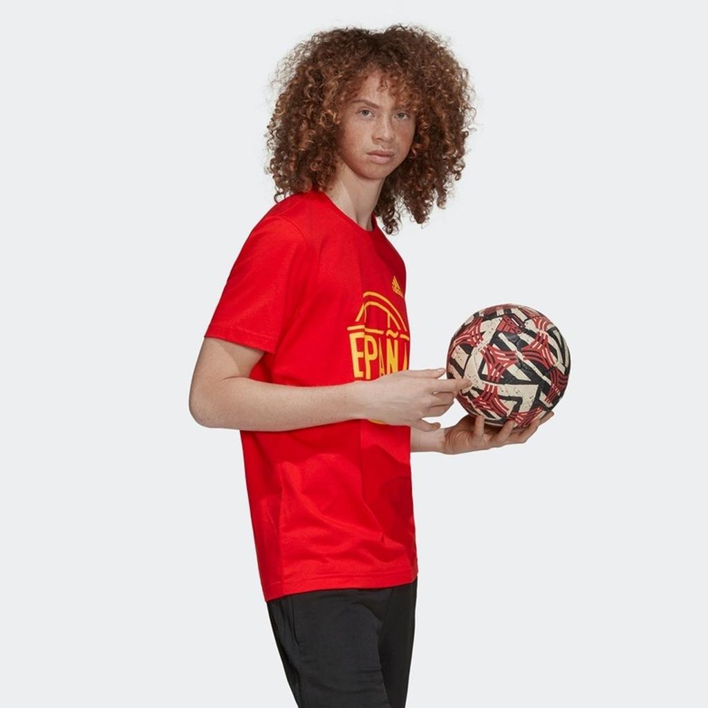 adidas Мужские Футбольные Майки Красные Средние Прямой Крой FT6051