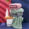 35x75cm Face Towel Plain Household Bathroom Super Soft Coral Fleece Absorbent Hair Hand Wipe Quick Drying Washcloth Adult Home
