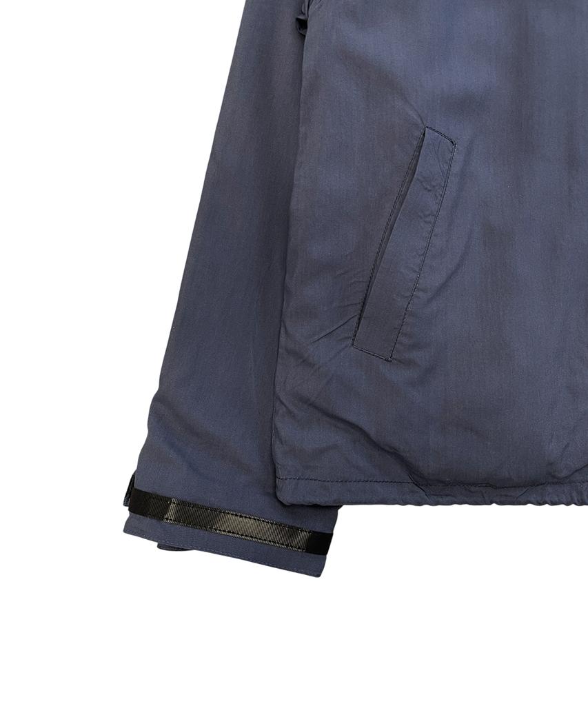 Losttownsupply Rayon Coach Jacket Navy