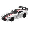 1/24 Dodge Viper ACR SRT Модель спортивного автомобиля из сплава Литой металл Гоночные автомобили для трека Модель автомобиля Звук и свет Детская игрушка Подарок