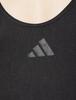 Adidas DJO86 Men's Workout Stringer Tank Top, Black/Black (IL1403), Size M