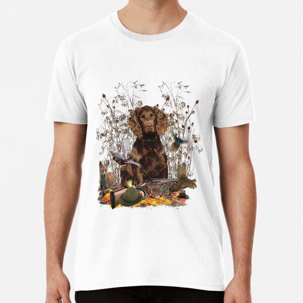 German Spaniel, Wachtelhund Premium T-Shirt S To 5XL Made In the AU/USA T-Shirt