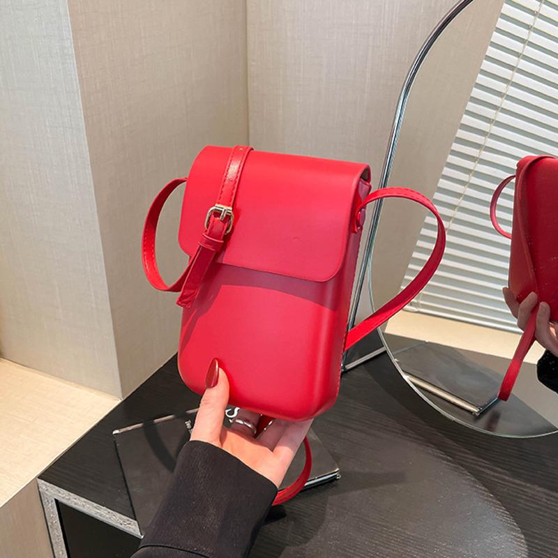 Сумки-кроссбоди с клапаном Женские Мини из ПУ кожи Наплечные кошельки и Сумки для Девушек Дамские Телефон Простая сумка-кроссбоди