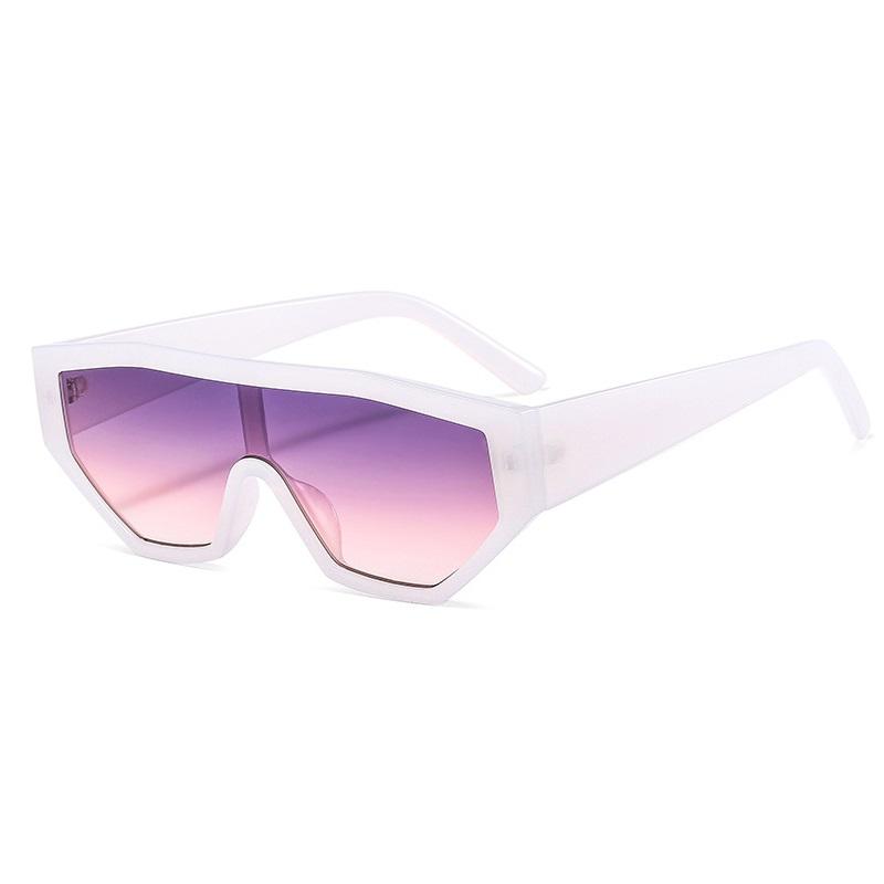 Ins Popular Square Sunglasses Women One Piece Lens Luxury Brand Female Shades Men Fashion Sun Glasses Uv400 Oculus