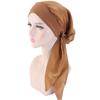 Imitation Silk Turban Hat Elastic Hair Band Braid Hat Pirate Hat