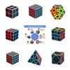 Abs Material Carbon Fiber Twisty Puzzle 2x2 3x3 4x4 5x5 Mind-boggling Toy For All Ages