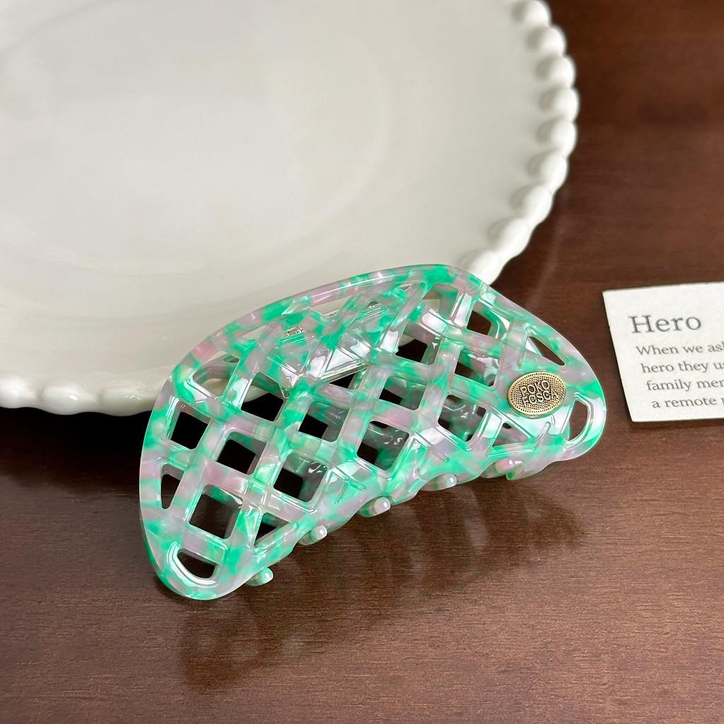 Acetate Chic Handmade Hair Claw Clips For Effortless Updos In Fashionable Colors