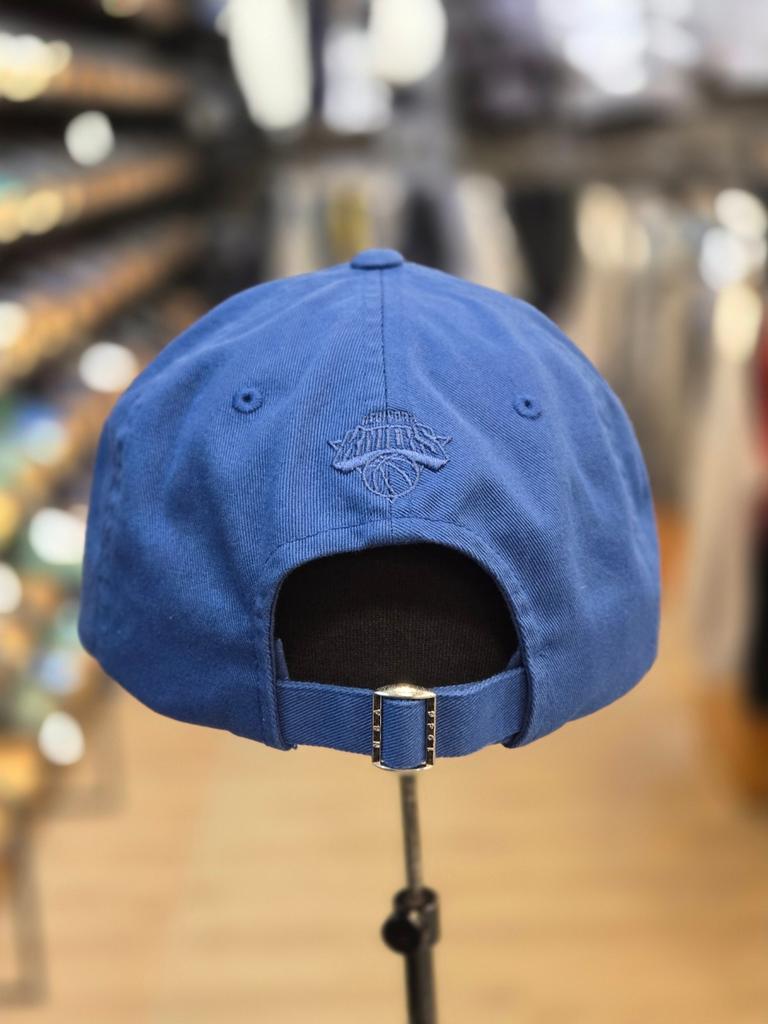 NBA Unisex New York Knicks Team Letter Point Overfit Soft Ball Cap N255AP231P (21)