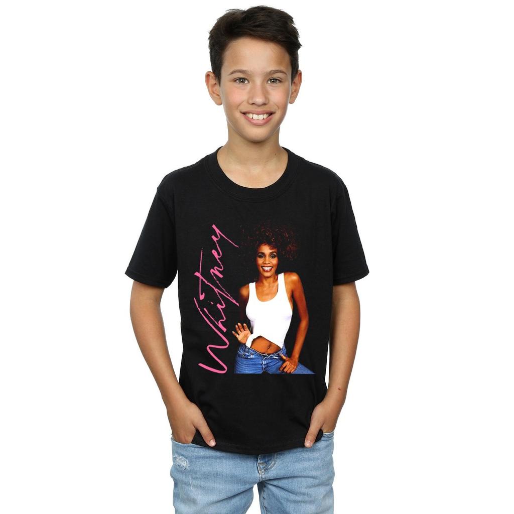 Whitney Houston Boys Whitney Smile T-Shirt