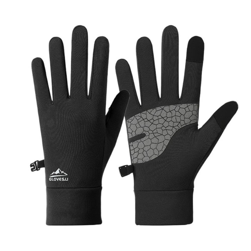Thermal Fleece Thick Cycling Gloves Warm Outdoor Gloves Winter Cycling Gloves Sports