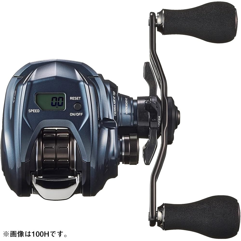 Daiwa Tierra Air IC 100HL Counter Bait Reel Lightweight High Performance Fishing Gear